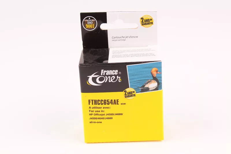 Cartouche d'encre FranceToner équivalent à HP 901XL (CC654AE) - NOIR - Format XL
