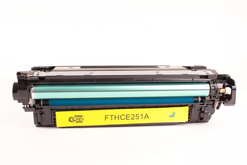 Toner FranceToner équivalent à HP 504A (CE251A) - CYAN (bleu) - Format Standard