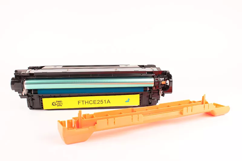 Toner FranceToner équivalent à HP 504A (CE251A) - CYAN (bleu) - Format Standard