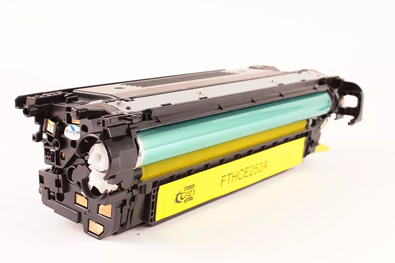 Toner FranceToner équivalent à HP 504A (CE252A) - JAUNE - Format Standard