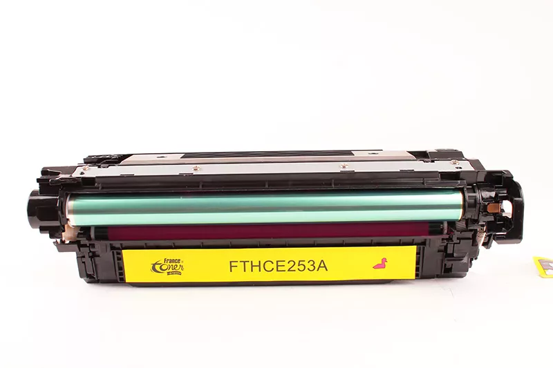 Toner FranceToner équivalent à HP 504A (CE253A) - MAGENTA (rouge) - Format Standard