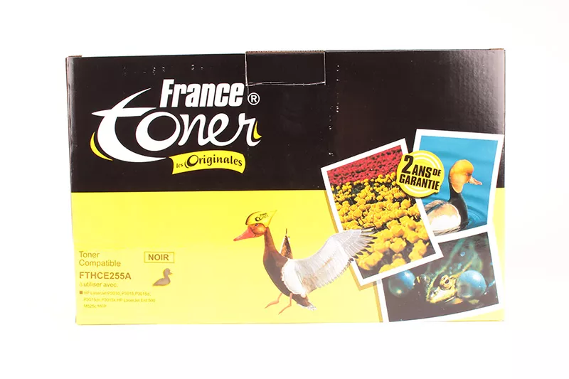 Toner FranceToner équivalent à HP 55A (CE255A) - NOIR - Format Standard