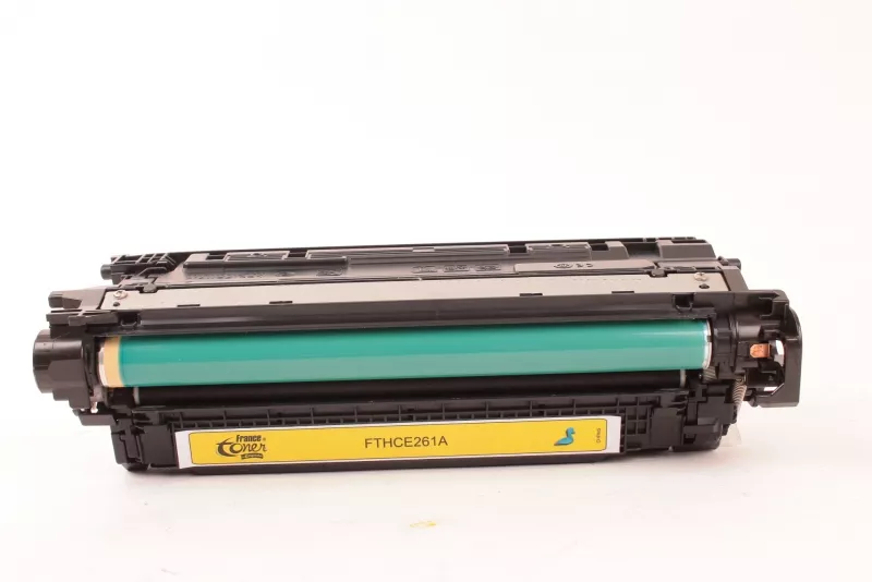 Toner FranceToner équivalent à HP 648A (CE261A) - CYAN (bleu) - Format Standard