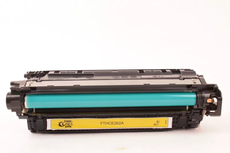 Toner FranceToner équivalent à HP 648A (CE262A) - JAUNE - Format Standard
