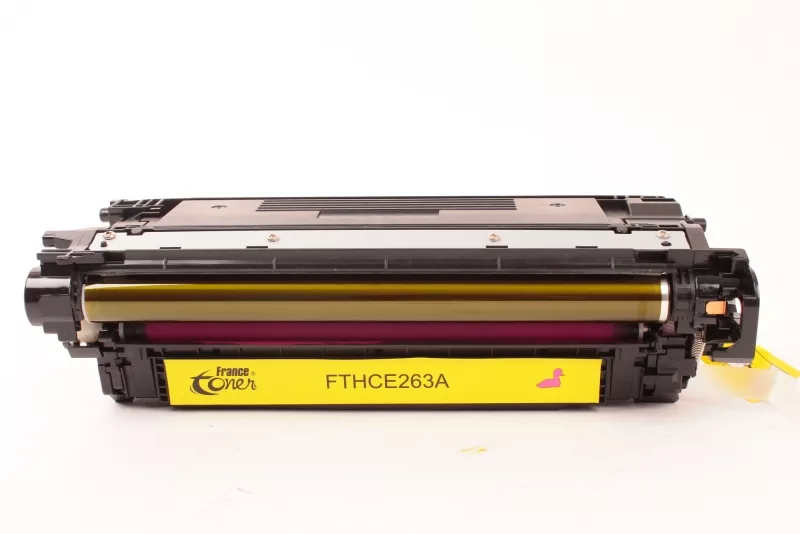 Toner FranceToner équivalent à HP 648A (CE263A) - MAGENTA (rouge) - Format Standard