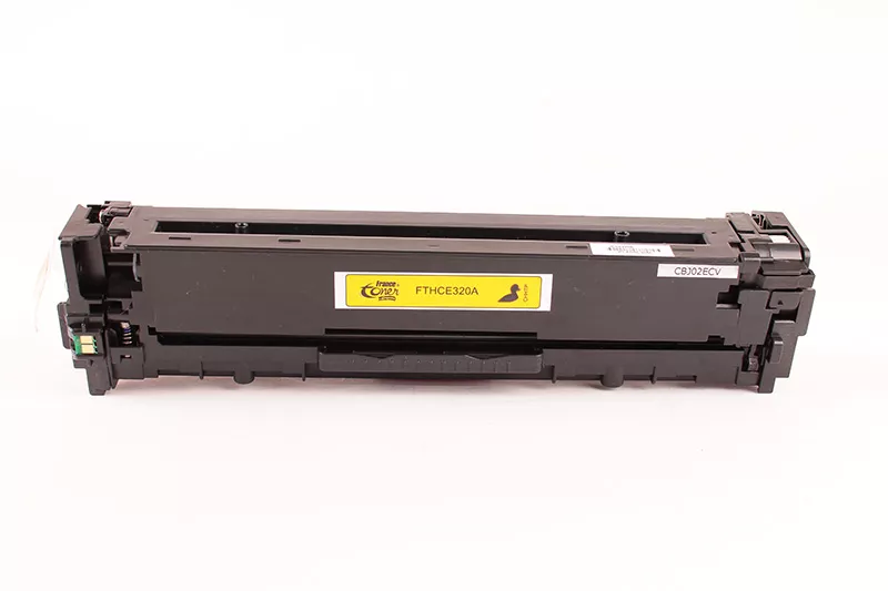 Toner FranceToner équivalent à HP 128A (CE320A) - NOIR - Format Standard