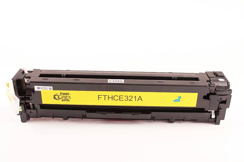 Toner FranceToner équivalent à HP 128A (CE321A) - CYAN (bleu) - Format Standard