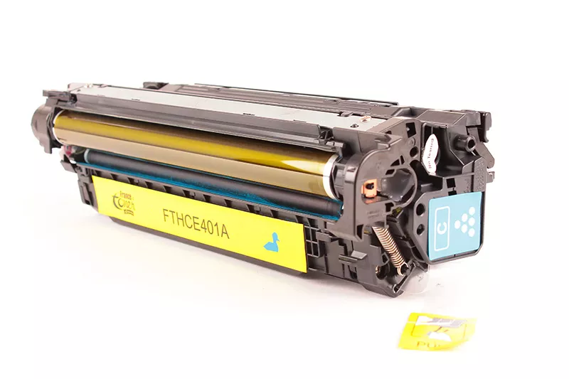 Toner FranceToner équivalent à HP 507A (CE401A) - CYAN (bleu) - Format Standard
