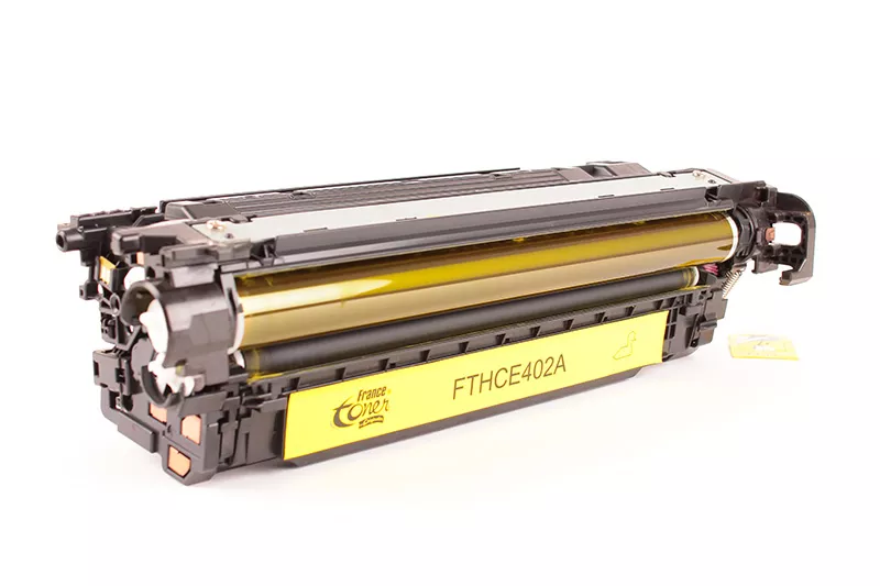 Toner FranceToner équivalent à HP 507A (CE402A) - JAUNE - Format Standard