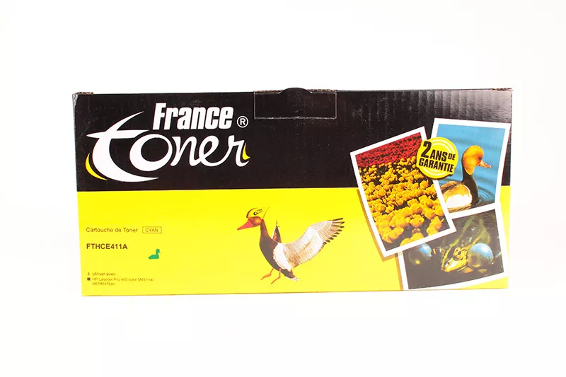 Toner FranceToner équivalent à HP 305A (CE411A) - CYAN (bleu) - Format Standard