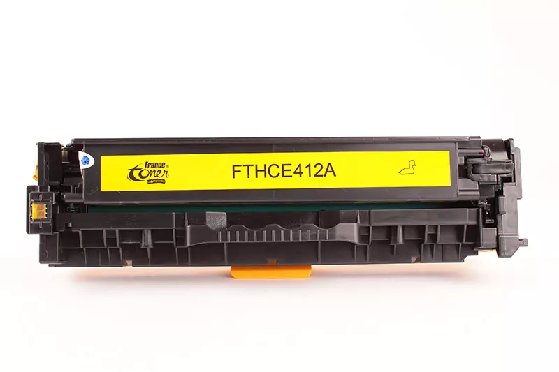 Toner FranceToner équivalent à HP 305A (CE412A) - JAUNE - Format Standard