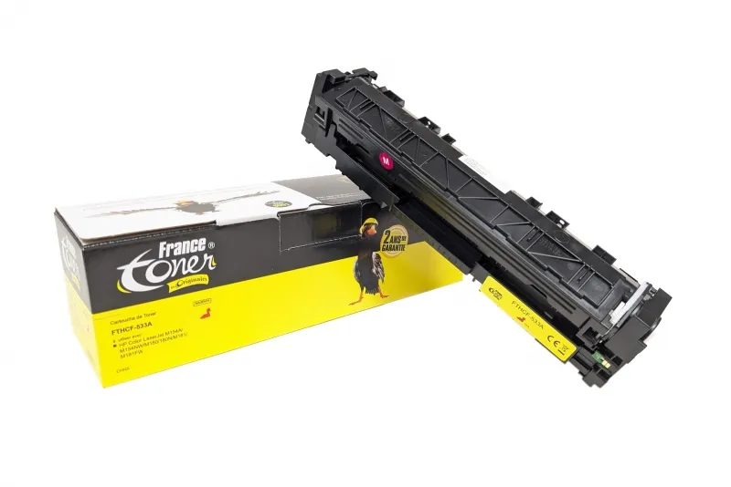 Toner FranceToner équivalent à HP 205A (CF533A) - MAGENTA (rouge) - Format Standard
