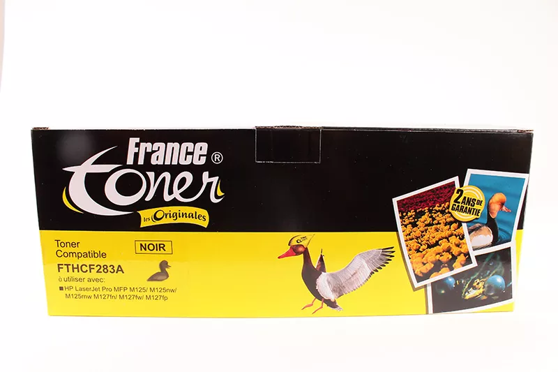 Toner FranceToner équivalent à HP 83A (CF283A) - NOIR - Format Standard