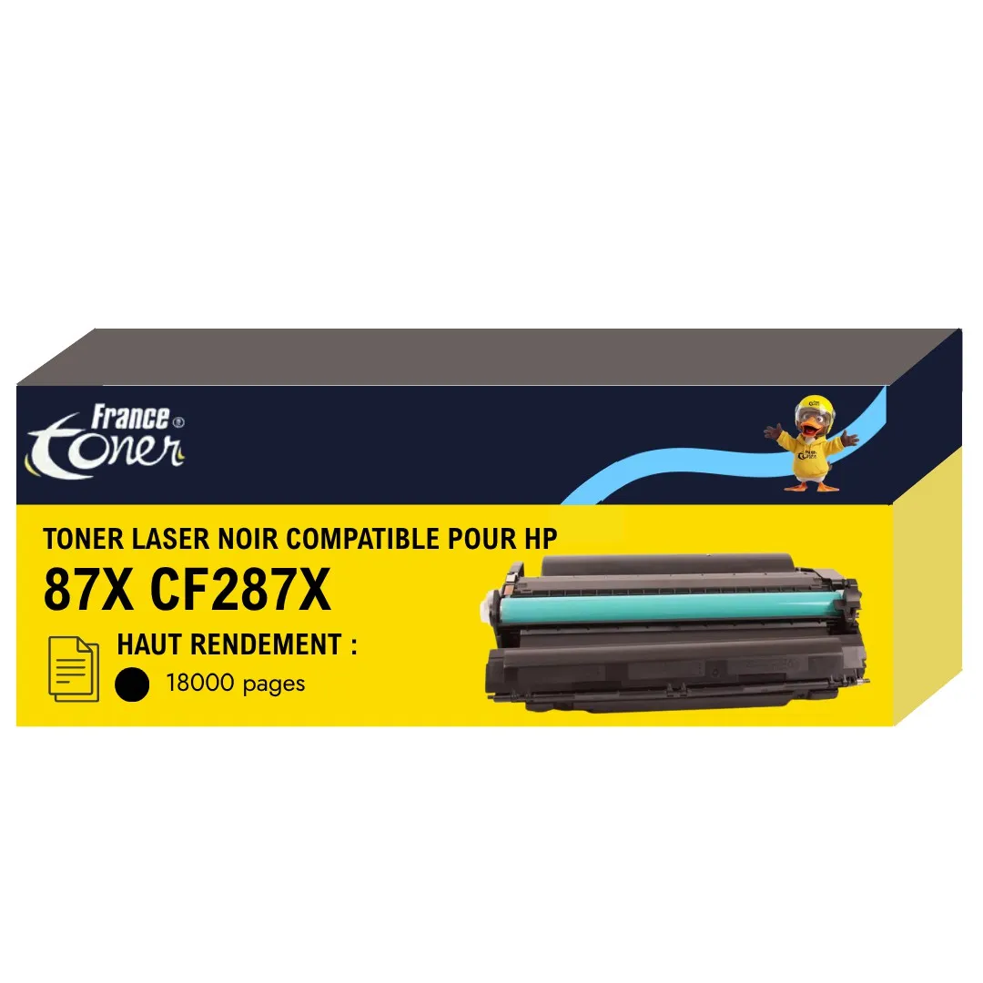 Toner compatible FranceToner équivalent à HP 87...