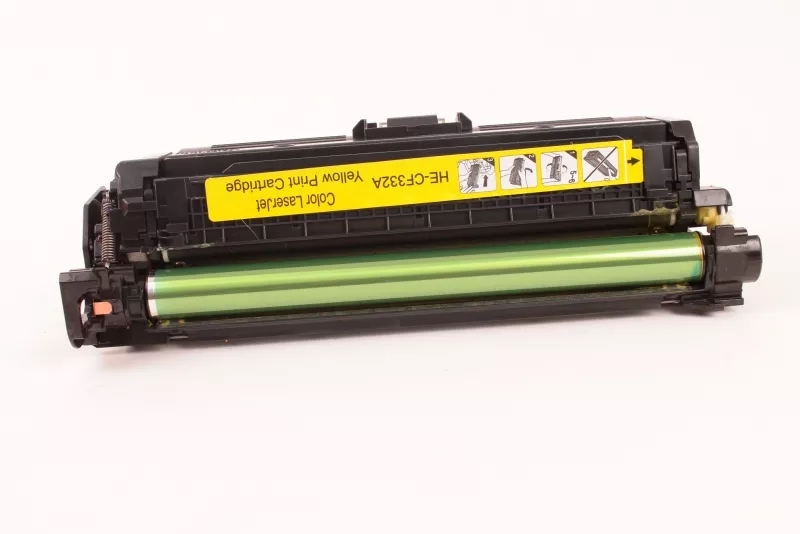 Toner FranceToner équivalent à HP 654A (CF332A) - JAUNE - Format Standard