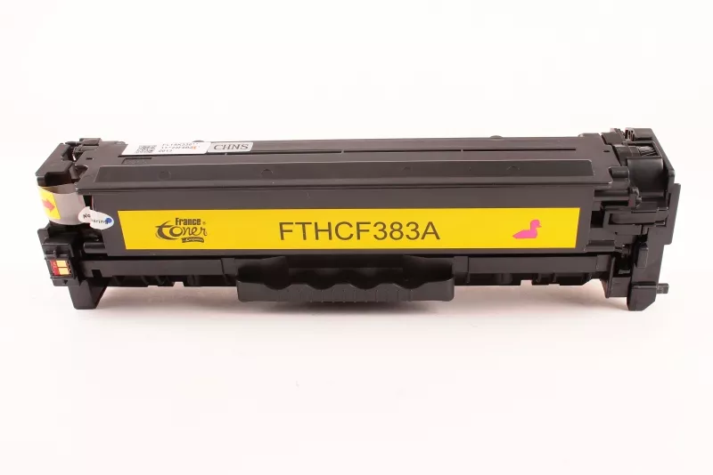 Toner FranceToner équivalent à HP 312A (CF383A) - MAGENTA (rouge) - Format Standard