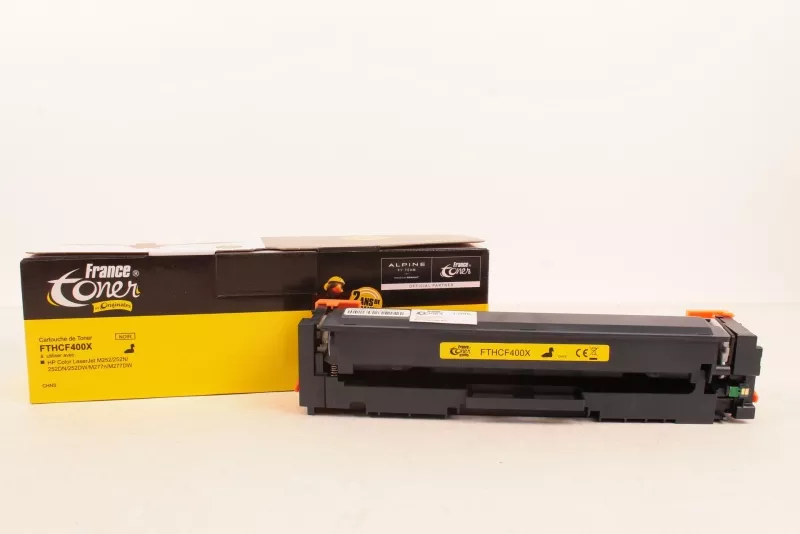 Toner FranceToner équivalent à HP 201X (CF400X) - NOIR - Format XL