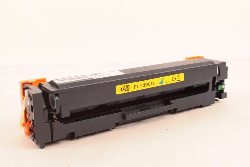 Toner FranceToner équivalent à HP 201X (CF401X) - CYAN (bleu) - Format XL