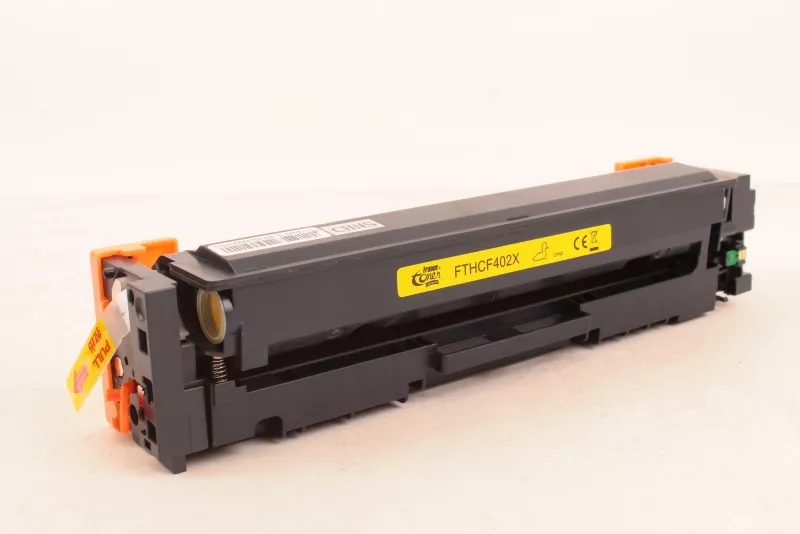 Toner FranceToner équivalent à HP 201X (CF402X) - JAUNE - Format XL