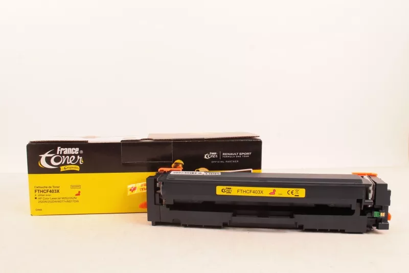 Toner FranceToner équivalent à HP 201X (CF403X) - MAGENTA (rouge) - Format XL