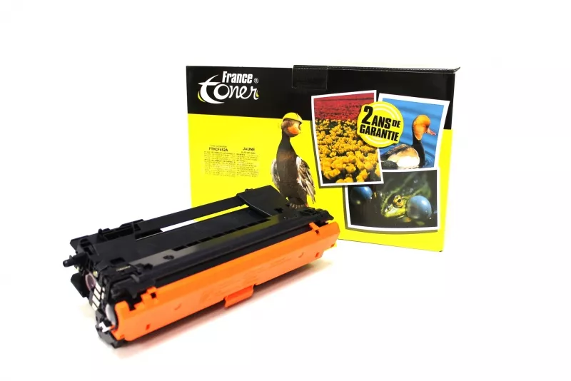 Toner FranceToner équivalent à HP 655A (CF452A) - JAUNE - Format Standard