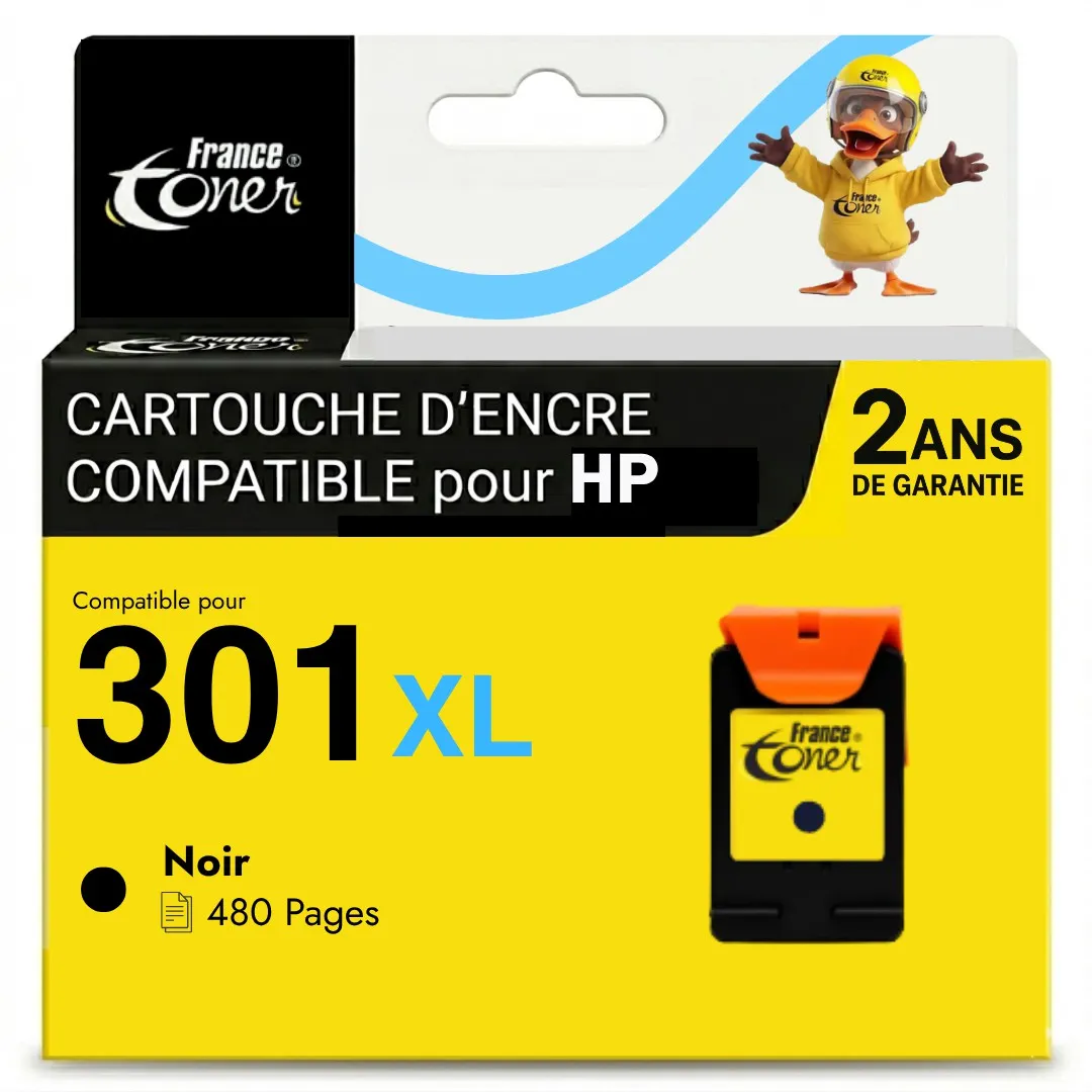 Cartouche d'encre FranceToner équivalent à HP 3...