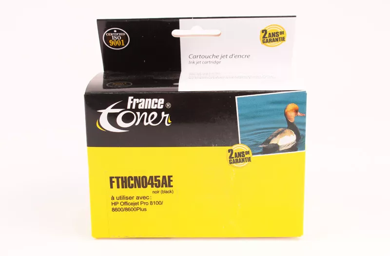 Cartouche Encre FranceToner Compatible HP CN045AE - FTHCN045AE