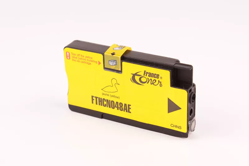 Cartouche d'encre FranceToner équivalent à HP 951XL (CN048AE) - JAUNE - Format XL