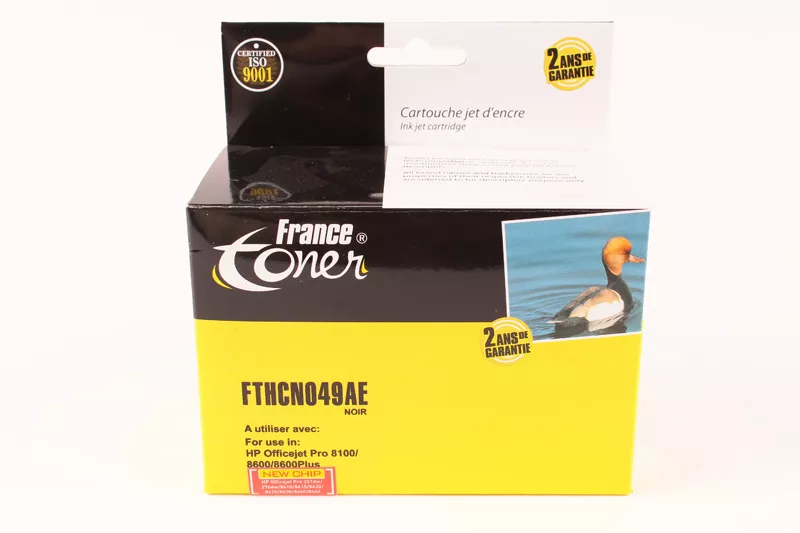 Cartouche d'encre FranceToner équivalent à HP 950 (CN049AE) - NOIR - Format Standard