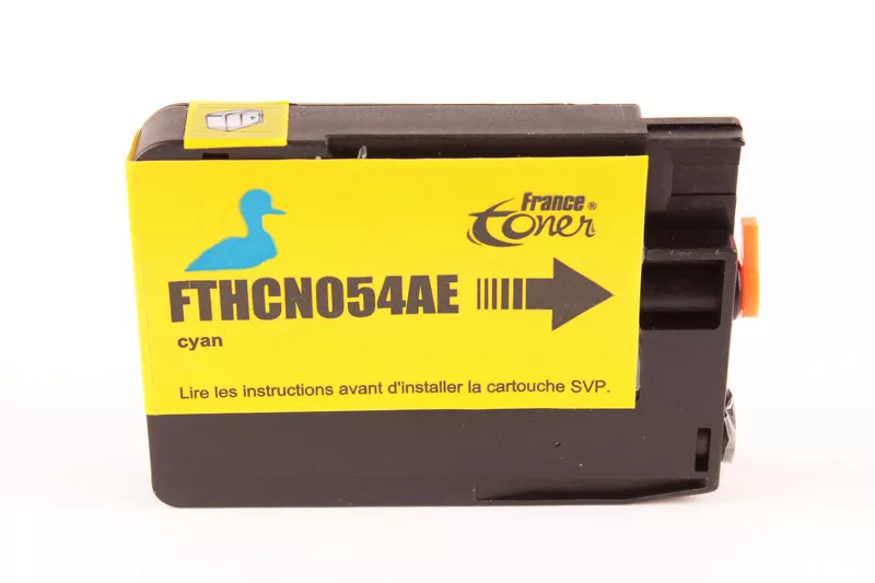Cartouche d'encre FranceToner équivalent à HP 933XL (CN054AE) - CYAN (bleu) - Format XL