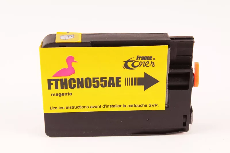 Cartouche d'encre FranceToner équivalent à HP 933XL (CN055AE) - MAGENTA (rouge) - Format XL