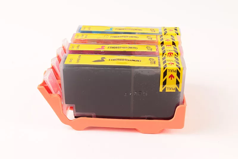 Pack de 4 cartouches d'encre FranceToner équivalent à HP 364XL (CZ676EE) - 4 COULEURS - Format XL