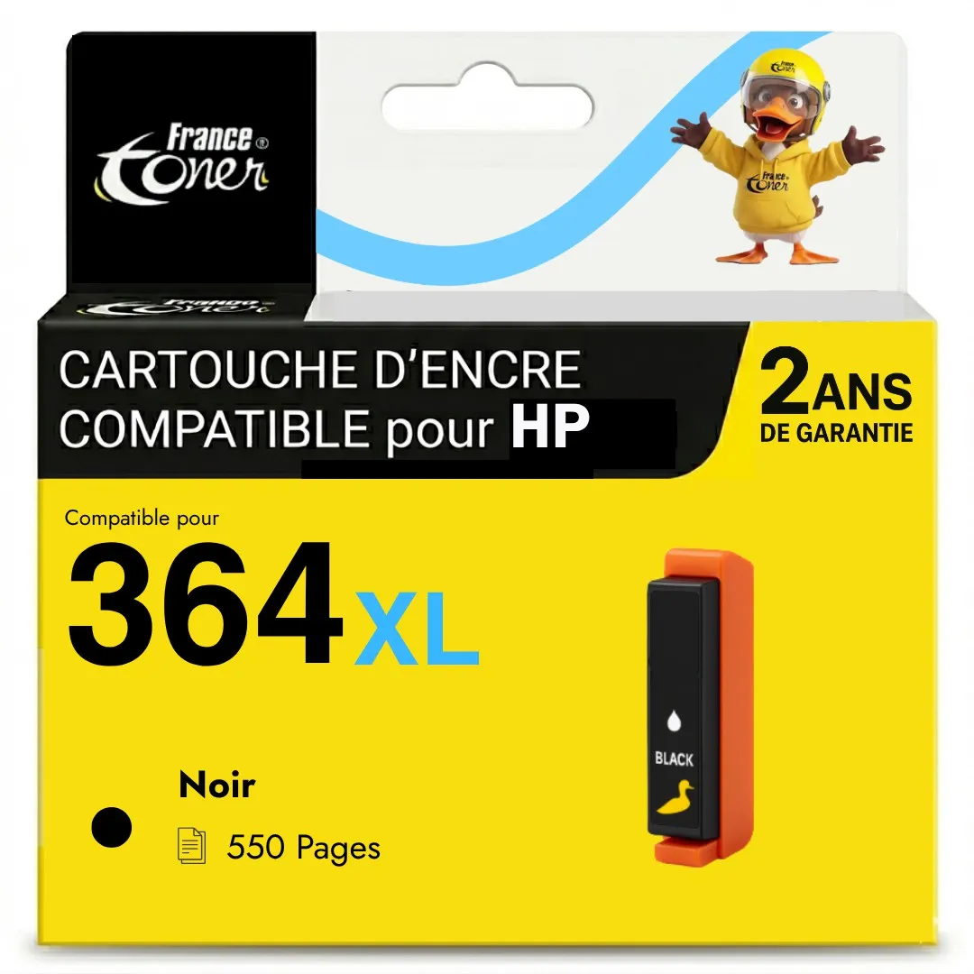 Cartouche d'encre FranceToner équivalent à HP 3...