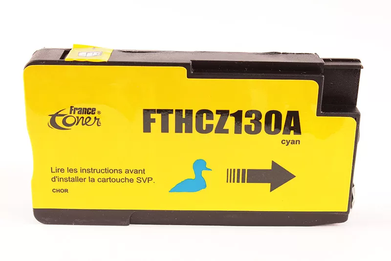 Cartouche d'encre FranceToner équivalent à HP 711 (CZ130A) - CYAN (bleu) - Format Standard
