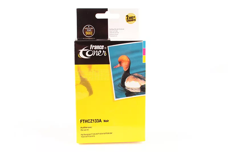 Cartouche d'encre FranceToner équivalent à HP 711 (CZ133A) - NOIR - Format Standard