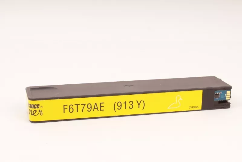 Cartouche d'encre FranceToner équivalent à HP 913A (F6T79AE) - JAUNE - Format Standard
