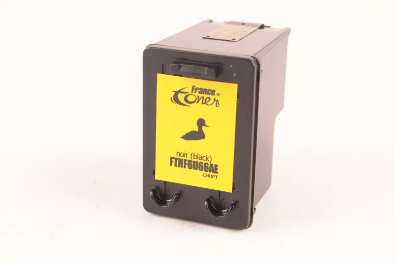 Cartouche d'encre FranceToner équivalent à HP 302 (F6U66AE) - NOIR - Format Standard