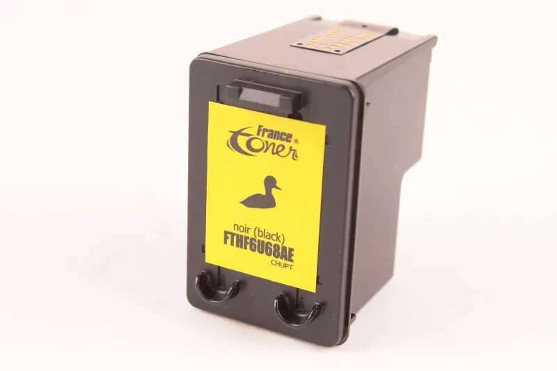 Cartouche d'encre FranceToner équivalent à HP 302XL (F6U68AE) - NOIR - Format XL