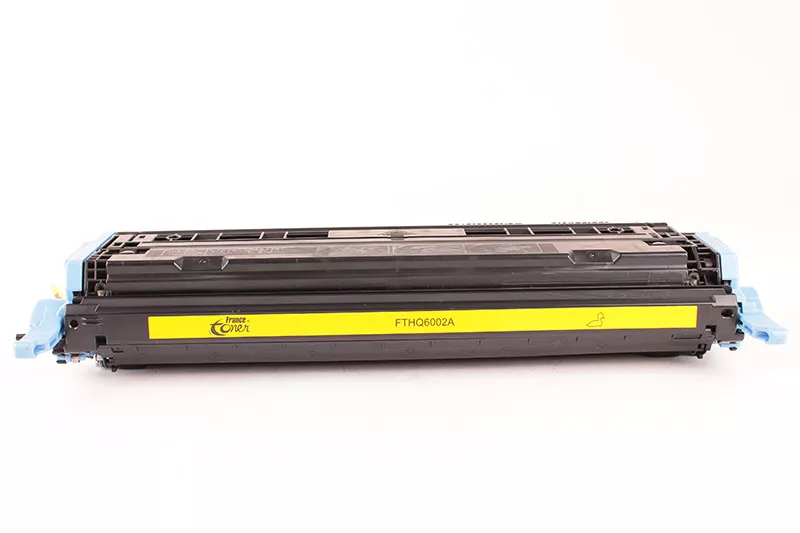 Toner FranceToner équivalent à HP 124A (Q6002A) - JAUNE - Format Standard