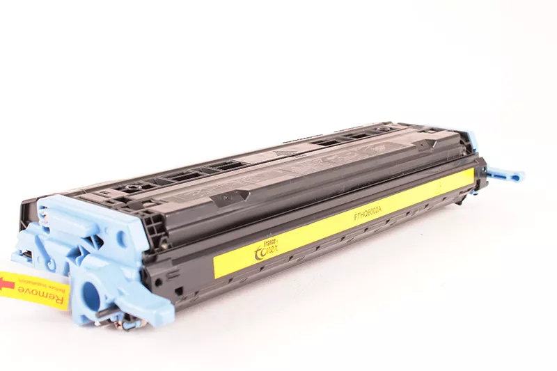 Toner FranceToner équivalent à HP 124A (Q6002A) - JAUNE - Format Standard