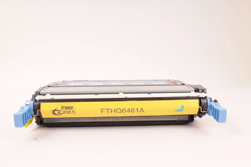 Toner FranceToner équivalent à HP 644A (Q6461AE) - CYAN (bleu) - Format Standard
