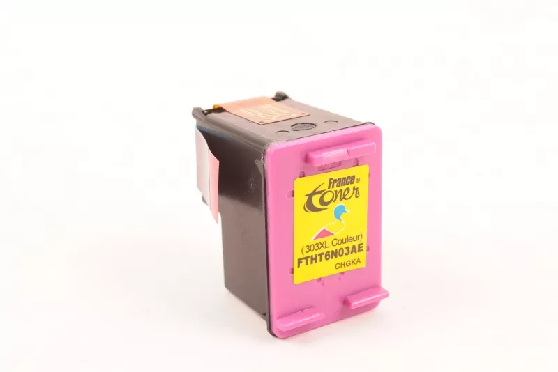 Cartouche d'encre FranceToner équivalent à HP 303XL (T6N03AE) - 3 COULEURS - Format XL