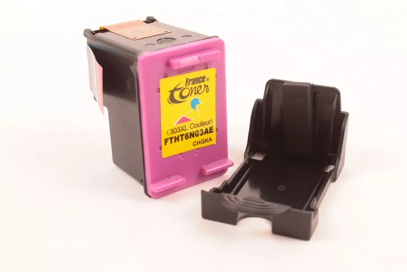 Cartouche d'encre FranceToner équivalent à HP 303XL (T6N03AE) - 3 COULEURS - Format XL