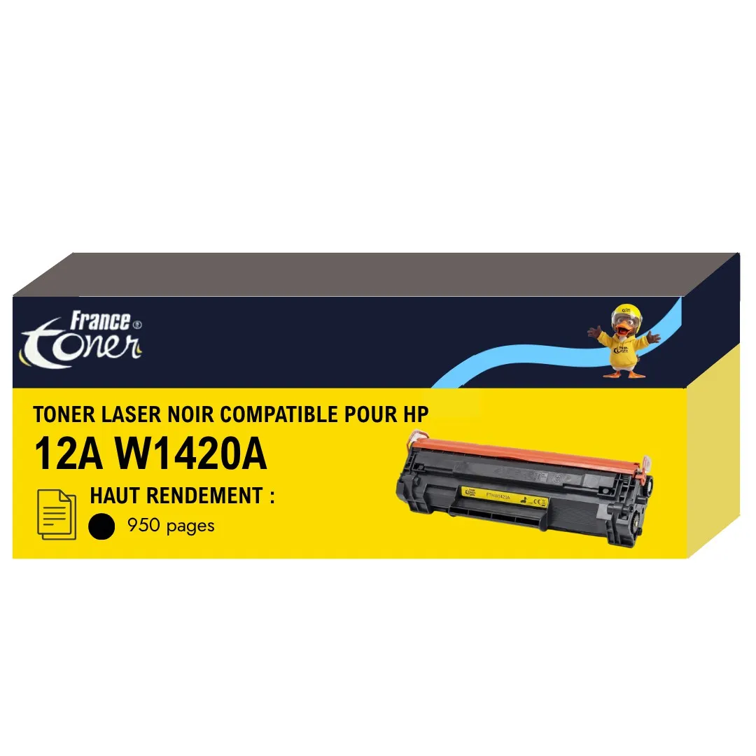 Toner compatible FranceToner équivalent à HP 12...