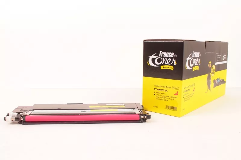 Toner FranceToner équivalent à HP 117A (W2073A) - MAGENTA (rouge) - Format Standard