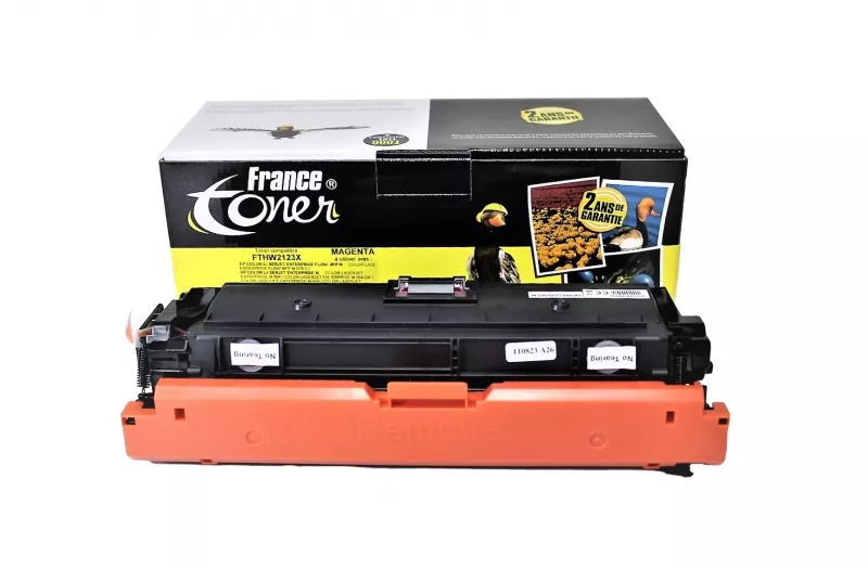 Toner FranceToner équivalent à HP 212X (W2123X) - MAGENTA (rouge) - Format XL