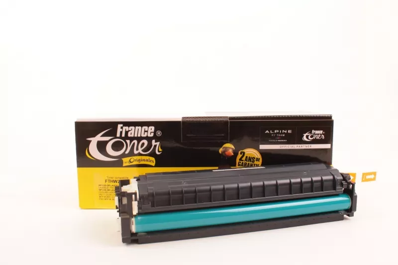 Toner FranceToner équivalent à HP 207X (W2212X) - JAUNE - Format XL