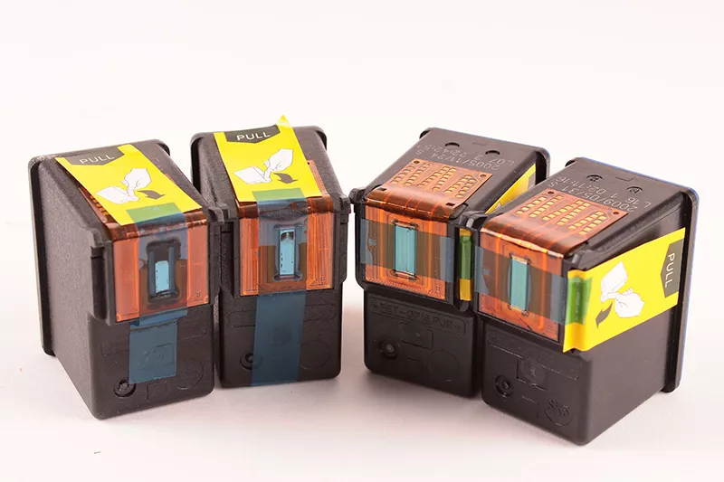 Pack de 4 cartouches d'encre FranceToner équivalent à HP 56 57 (C6656AE_C6657AE) - 4 COULEURS - Format Standard