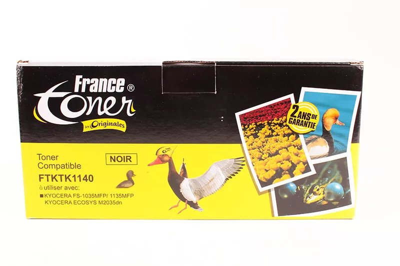 Toner FranceToner équivalent à KYOCERA TK-1140 (1T02ML0NL0) - NOIR - Format Standard