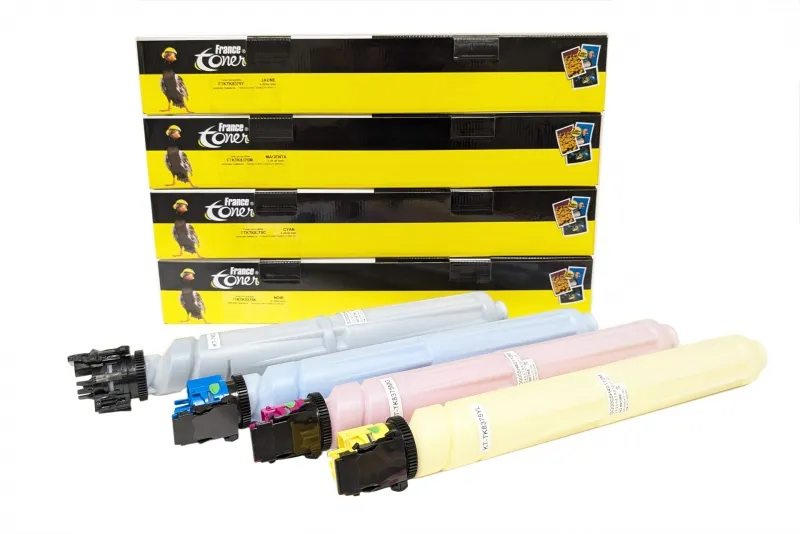 Pack de 4 toners compatibles FranceToner équiva...